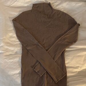 Free People Women's Turtleneck in Brown